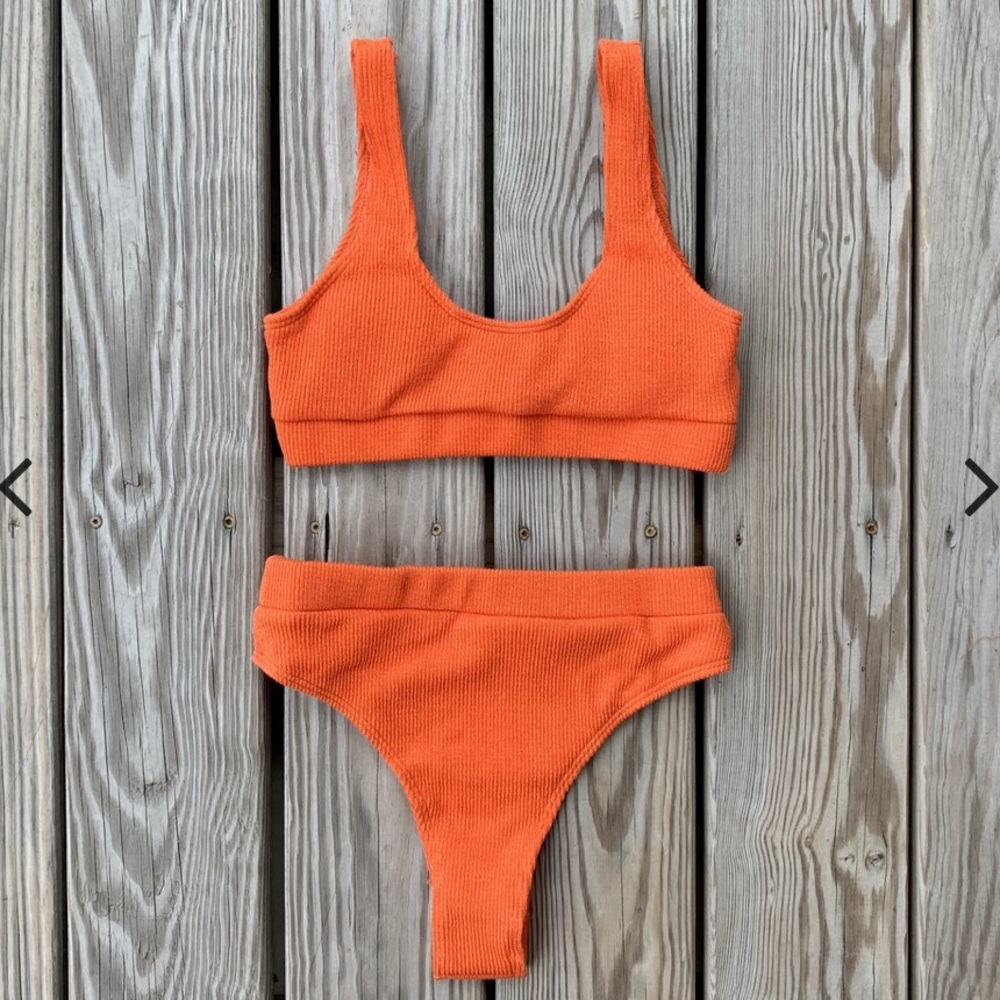 Haute High Wasted Bikini New With Tags